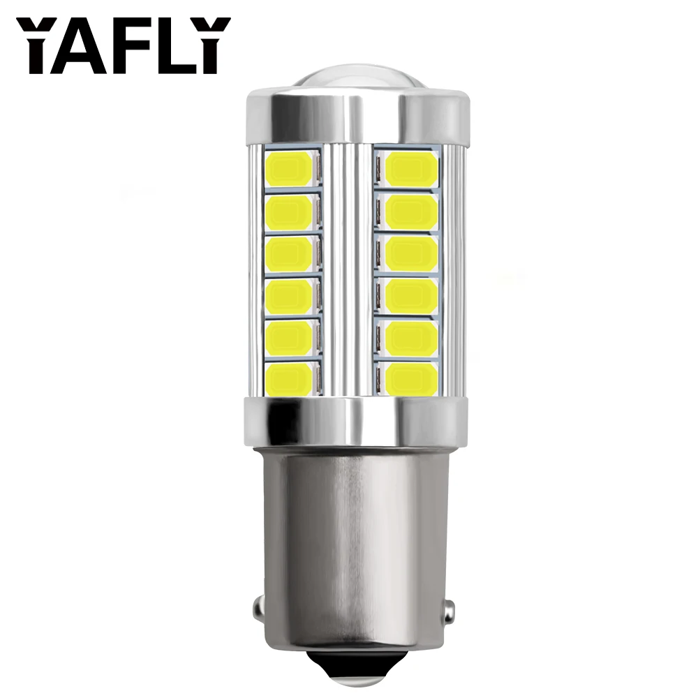 YAFLY Canbus Motorcycle Light 33SMD P21W 1156 BA15S Bulbs Car Lights Turn Signal Reverse Brake Light LED DC12V Automobiles Lamp
YAFLY Canbus Motorcycle Light 33SMD P21W 1156 BA15S Bulbs Car Lights Turn Signal Reverse Brake Light LED DC12V Automobiles Lamp