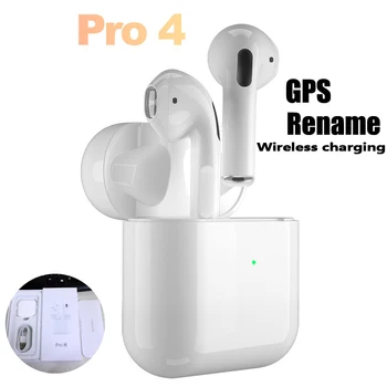 Pro 4 TWS Wireless Headphones 5.0 True Bluetooth Earbuds Sports Earpiece 3D Stereo Sound Earphones with Charging Box
Pro 4 TWS Wireless Headphones 5.0 True Bluetooth Earbuds Sports Earpiece 3D Stereo Sound Earphones with Charging Box