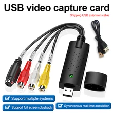 USB 2.0 Video Card Audio Capture Card Adapter TV Box DVD VHS DVR Game streaming to Digital Converter for Vista XP Windows 10 8.1 USB 2.0 Video Card Audio Capture Card Adapter TV Box DVD VHS DVR Game streaming to Digital Converter for Vista XP Windows 10 8.1