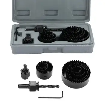 Hole Saw Bit Metal Drill Bits Hole Saw Cutting Sturdy Durable Practical Black Carbon Steel Wood Cutter Core Shaft Power Tools
Hole Saw Bit Metal Drill Bits Hole Saw Cutting Sturdy Durable Practical Black Carbon Steel Wood Cutter Core Shaft Power Tools