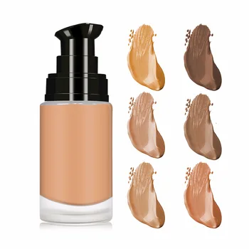 Skin-friendly concealer foundation liquid 6-color foundation liquid control oil makeup before isolation round bottle without
Skin-friendly concealer foundation liquid 6-color foundation liquid control oil makeup before isolation round bottle without
