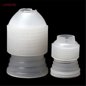 2 SIZE Plastic Icing Couplers Small And Large Pastry Coupler Baking Cake Decorating Icing Pastry Bags Tips Nozzles Adaptor Tools
2 SIZE Plastic Icing Couplers Small And Large Pastry Coupler Baking Cake Decorating Icing Pastry Bags Tips Nozzles Adaptor Tools