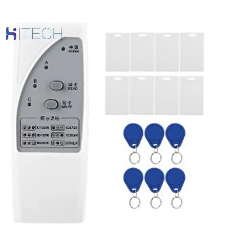RFID NFC 125khz-13.56mhz handheld reader writer duplicator ID IC access control card Duplicator Can read ID / IC card
RFID NFC 125khz-13.56mhz handheld reader writer duplicator ID IC access control card Duplicator Can read ID / IC card