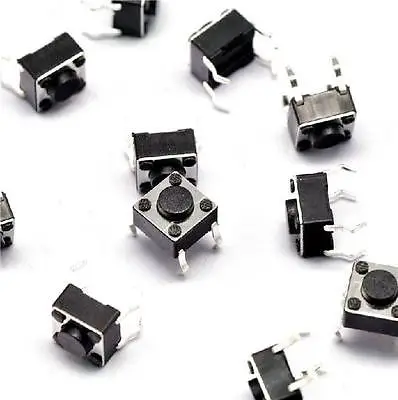 30 touch switches touch buttons buttons touch pot 6 X 6 X 4.3mm 4-pin DIP electronics electronics accessories
30 touch switches touch buttons buttons touch pot 6 X 6 X 4.3mm 4-pin DIP electronics electronics accessories