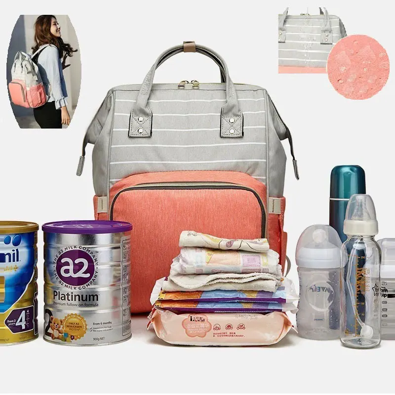 Large Capacity Mother Bag Backpack Maternity Travel Backpack Baby Diaper Bag Stroller Bag Baby Nursing Bag
Large Capacity Mother Bag Backpack Maternity Travel Backpack Baby Diaper Bag Stroller Bag Baby Nursing Bag