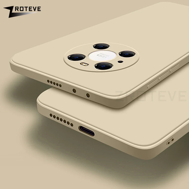 Чехол для Mate 40 Pro мягкий силиконовый чехол Huawei 30 20 X Mate40 чехлы P40 Lite P30 | Мобильные