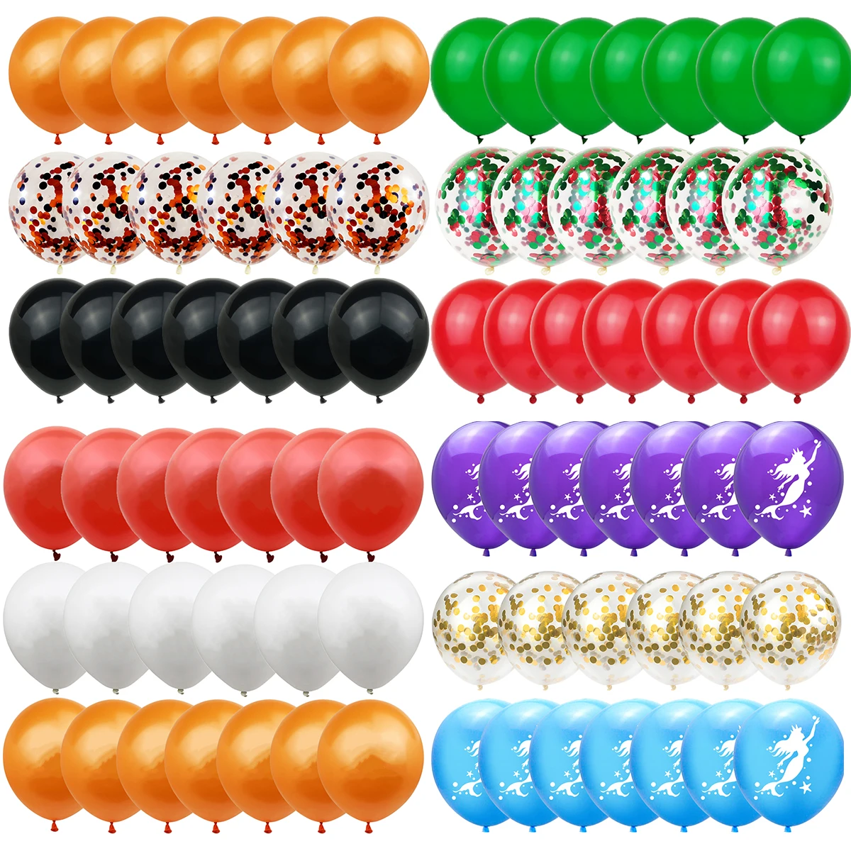 20PC 12inch Confetti Festival-themed balloons Christmas, Thanksgiving, Halloween, unicorn, mermaid babyshower Decorations
20PC 12inch Confetti Festival-themed balloons Christmas, Thanksgiving, Halloween, unicorn, mermaid babyshower Decorations