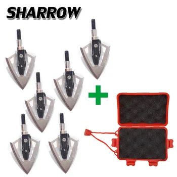 6Pcs Archery 100gr Arrowhead 2Broadhead And Box Set Outdoor Hunting Shooting Training Bow And Arrow Accessories Set
6Pcs Archery 100gr Arrowhead 2Broadhead And Box Set Outdoor Hunting Shooting Training Bow And Arrow Accessories Set