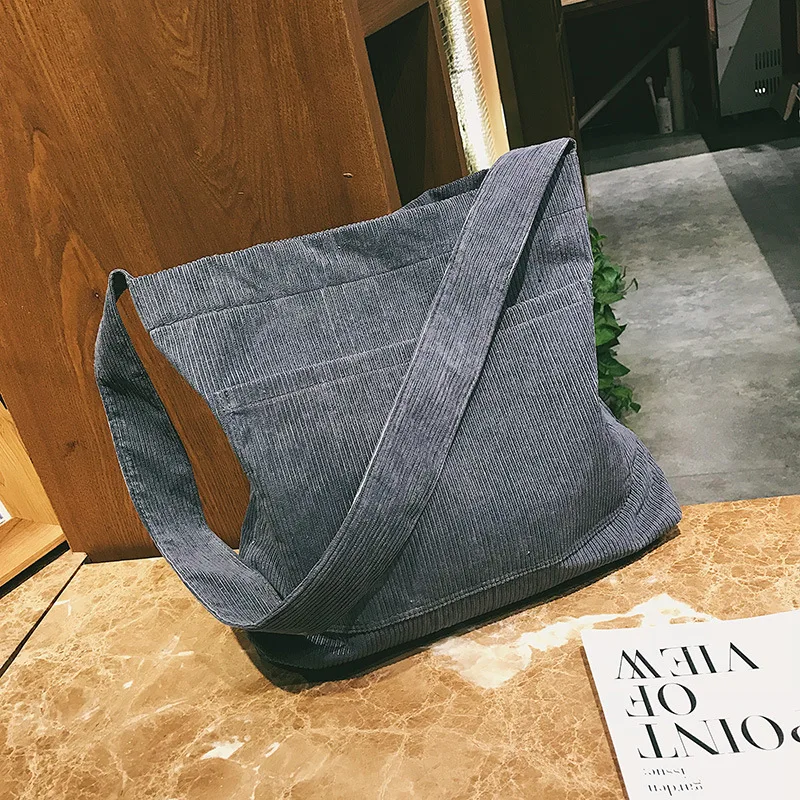 2019 New Open Magnetic Button Corduroy Retro Shoulder Bag College Canvas Women's Bag
2019 New Open Magnetic Button Corduroy Retro Shoulder Bag College Canvas Women's Bag