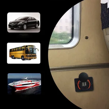 12-24V 3.1A Dual USB Charging Port Socket With Screws Replacement For Car Bus Boat Camper Caravan Accessories
12-24V 3.1A Dual USB Charging Port Socket With Screws Replacement For Car Bus Boat Camper Caravan Accessories