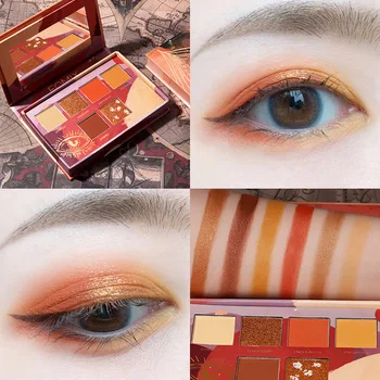 Beauty Glazed 6 Color Eyeshadow Shimmer Matte Afterglow of The Setting Sun Lazy Eye Shadow Palette Charm Girl Style Eye Makeup
Beauty Glazed 6 Color Eyeshadow Shimmer Matte Afterglow of The Setting Sun Lazy Eye Shadow Palette Charm Girl Style Eye Makeup