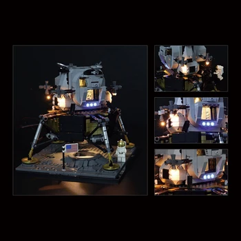 New 2020 Creator Expert Apollo 11 Moon Space Rocket Lunar Lander Compatible 10266 Building Blocks Kit Toys For Boys Child Gift
New 2020 Creator Expert Apollo 11 Moon Space Rocket Lunar Lander Compatible 10266 Building Blocks Kit Toys For Boys Child Gift