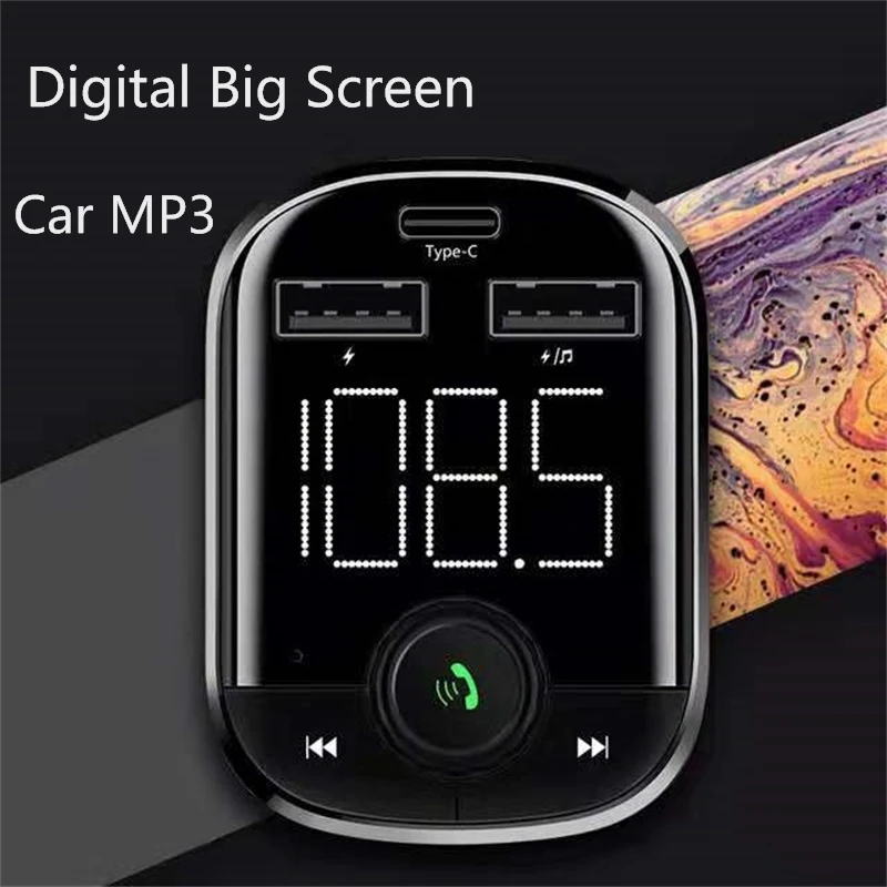 New Car Mp3 Bluetooth Car Charger Bluetooth Receiver Hands-Free Phone Dual USB Charging support TF Card,U Disk,Power-Off Memory 
New Car Mp3 Bluetooth Car Charger Bluetooth Receiver Hands-Free Phone Dual USB Charging support TF Card,U Disk,Power-Off Memory
