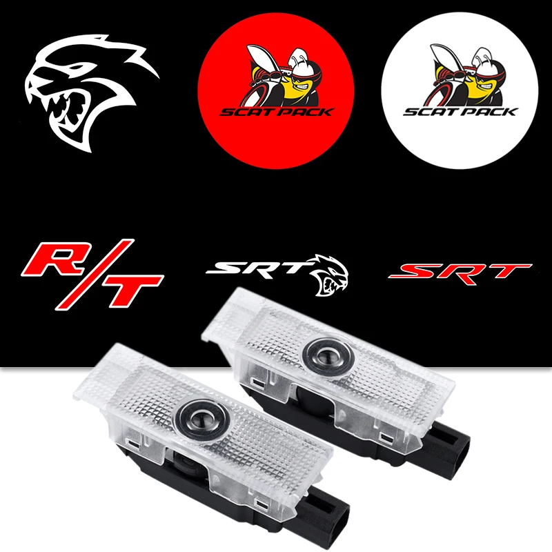 LED Car Door Logo Light Projector For Dodge Challenger SRT Demon Scat Pack Charger Emblem Ghost Shadow Welcome Light Car lights
LED Car Door Logo Light Projector For Dodge Challenger SRT Demon Scat Pack Charger Emblem Ghost Shadow Welcome Light Car lights
