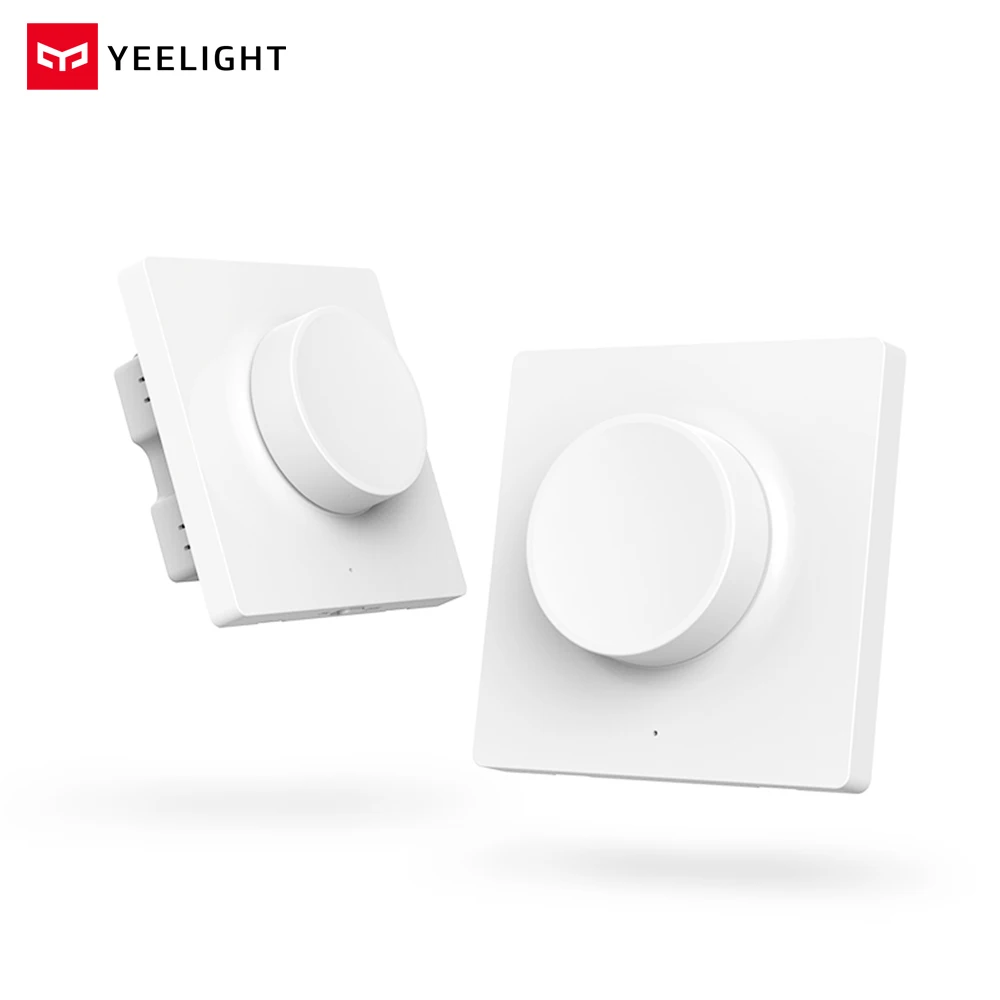 Original Mijia Yeelight Smart Dimmer Switch Intelligent Adjustment Off Smart Light Still Work 5 in 1 Control Wall Switch Xiaomi
Original Mijia Yeelight Smart Dimmer Switch Intelligent Adjustment Off Smart Light Still Work 5 in 1 Control Wall Switch Xiaomi