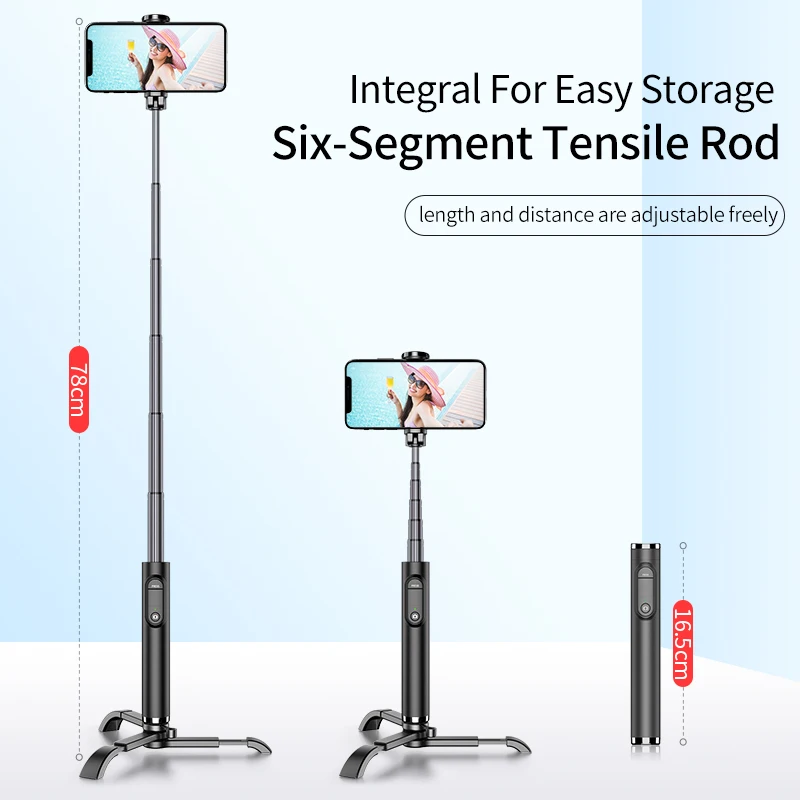 KYCXD Tripod Monopod Selfie Stick Bluetooth alloy photo live mobile phone universal bluetooth remote control selfie stick
KYCXD Tripod Monopod Selfie Stick Bluetooth alloy photo live mobile phone universal bluetooth remote control selfie stick