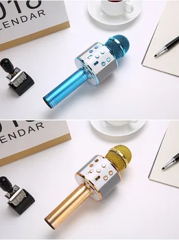 Mobile Phone K Song Microphone Wireless Bluetooth Multi-Function Speaker Private Mode Portable Smart Microphone
Mobile Phone K Song Microphone Wireless Bluetooth Multi-Function Speaker Private Mode Portable Smart Microphone