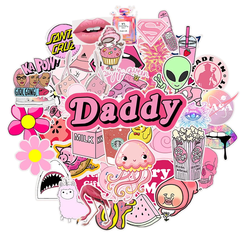 50pcs No Repeating Pink Girl Cute Sticker Suitcase Trolley Case Skateboard Guitar Personality Waterproof Sticker AZ037
50pcs No Repeating Pink Girl Cute Sticker Suitcase Trolley Case Skateboard Guitar Personality Waterproof Sticker AZ037