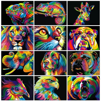 HUACAN Full Square Diamond Art Kits Animal Cat Diamond Embroidery Cross Stitch Lion Pictures Of Rhinestones 5D Mosaic Decortion
HUACAN Full Square Diamond Art Kits Animal Cat Diamond Embroidery Cross Stitch Lion Pictures Of Rhinestones 5D Mosaic Decortion