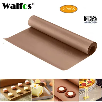 WALFOS 40x30cm Reusable Baking Mat Baking Sheet Heat-resistant Grill Mat BBQ Non-stick Cake Mat Ove Tools Bakeware 
WALFOS 40x30cm Reusable Baking Mat Baking Sheet Heat-resistant Grill Mat BBQ Non-stick Cake Mat Ove Tools Bakeware