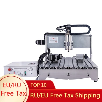 4 Axis Mach3 6040Z 1500W 1.5KW Spindle Motor CNC Router Engraver Engraving Cutting Milling Machine 220V 110V
4 Axis Mach3 6040Z 1500W 1.5KW Spindle Motor CNC Router Engraver Engraving Cutting Milling Machine 220V 110V