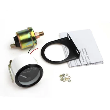 52mm Oil Pressure Gauge 0-100 PSI Oil Press Sender Bolts Pack For Car Motorcycle measure the oil pressure 12V
52mm Oil Pressure Gauge 0-100 PSI Oil Press Sender Bolts Pack For Car Motorcycle measure the oil pressure 12V