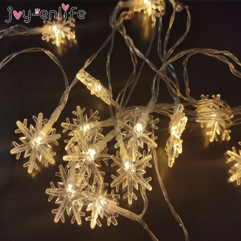 LED Snowflake Light String Garland Christmas Decorations Battery Powered Xmas Tree Decor Hanging Ornaments Navidad Gift New Year
LED Snowflake Light String Garland Christmas Decorations Battery Powered Xmas Tree Decor Hanging Ornaments Navidad Gift New Year