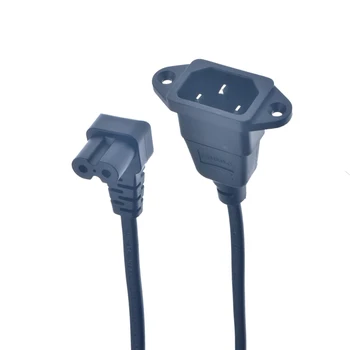 IEC320 C14 to C7 Extension cord,C14 with screw holes and C7 Short,25cm lenght.Drop shipping availables
IEC320 C14 to C7 Extension cord,C14 with screw holes and C7 Short,25cm lenght.Drop shipping availables