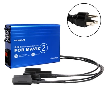 6-IN-1 Remote Home Charger with USB Super Charging Station Battery Charger Hub for DJI MAVIC 2 PRO & ZOOM Drone 
6-IN-1 Remote Home Charger with USB Super Charging Station Battery Charger Hub for DJI MAVIC 2 PRO & ZOOM Drone