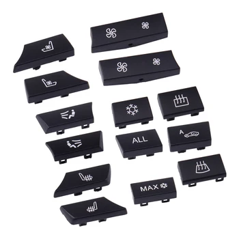 61319313924 Set 14 A/C Heater Switch Button Key Caps Cover Black ABS 9313924 Fit For BMW 5 6 7 F01 F02 F06 F07 F10 F11 F12 F13 
61319313924 Set 14 A/C Heater Switch Button Key Caps Cover Black ABS 9313924 Fit For BMW 5 6 7 F01 F02 F06 F07 F10 F11 F12 F13
