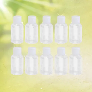 10Pcs 50ml Empty Plastic Sample Bottle Container Jar Pot Vial with Flip Lid Perfect for Emollient Water Shower Gel Emulsion (Cap
10Pcs 50ml Empty Plastic Sample Bottle Container Jar Pot Vial with Flip Lid Perfect for Emollient Water Shower Gel Emulsion (Cap
