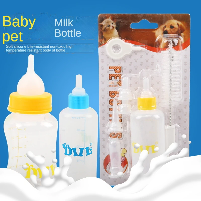 Pet Feeding Bottle Accessories Dog Newborn Puppies Cat Kitten Supplies Dogs Feeding Bottle Goods for Cats
Pet Feeding Bottle Accessories Dog Newborn Puppies Cat Kitten Supplies Dogs Feeding Bottle Goods for Cats