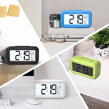 Kohree Touch Sensor Alarm Clock Led Digital Clock Snooze Temperature Date LCD Display Desk Soft Night Light Kids Student Gifts
Kohree Touch Sensor Alarm Clock Led Digital Clock Snooze Temperature Date LCD Display Desk Soft Night Light Kids Student Gifts