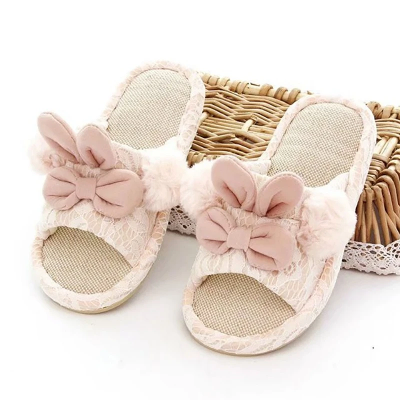 Casual Fashion Baby Girl Cartoon Slippers Kids Indoor Breathable Anti-Slip Soft Soled Shoes |