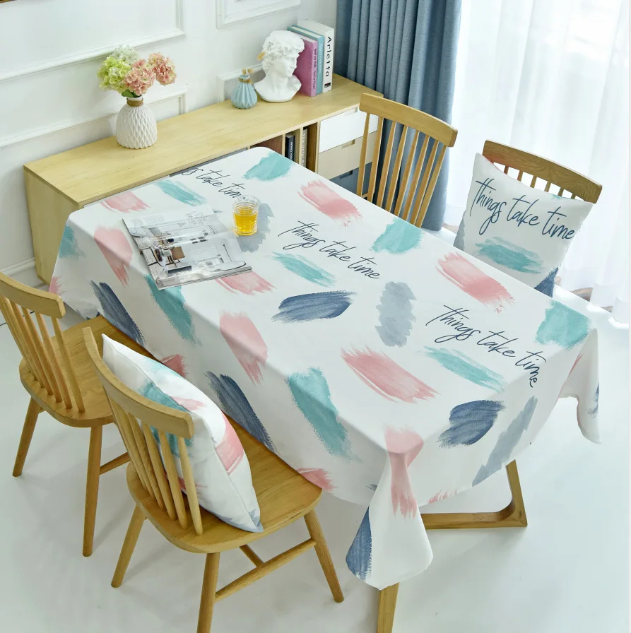 Nordic Colorful Graffiti Pattern Tablecloth Waterproof Rectangular Oilproof Tablecloths Decoration Kitchen Home Dining
Nordic Colorful Graffiti Pattern Tablecloth Waterproof Rectangular Oilproof Tablecloths Decoration Kitchen Home Dining