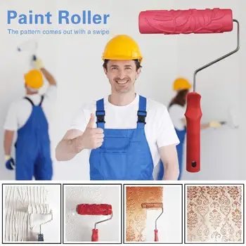 7 inch Leaves Paint Roller Multifunctional Household Use Wall Decorative Paint Roller Brush Tool Painting Brushes Set
7 inch Leaves Paint Roller Multifunctional Household Use Wall Decorative Paint Roller Brush Tool Painting Brushes Set