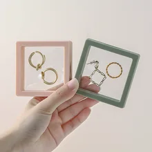 Anti Oxidation PE Film Jewelry Box Portable Romantic Transparent Wedding Ring Storage Box Film Suspension Display Jewelry Holder
Anti Oxidation PE Film Jewelry Box Portable Romantic Transparent Wedding Ring Storage Box Film Suspension Display Jewelry Holder