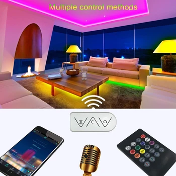 LED Light Strip Set RGB5050 Light Strip Bluetooth Music Light Strip Smart LED Light Strip Glue Waterproof For Decorative Lights
LED Light Strip Set RGB5050 Light Strip Bluetooth Music Light Strip Smart LED Light Strip Glue Waterproof For Decorative Lights