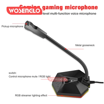 2020 Professional Desktop Mic With Stand - Recording,Gaming, Streaming, YouTube, Podcast Mic For Mobile USB Desk Microphone
2020 Professional Desktop Mic With Stand - Recording,Gaming, Streaming, YouTube, Podcast Mic For Mobile USB Desk Microphone