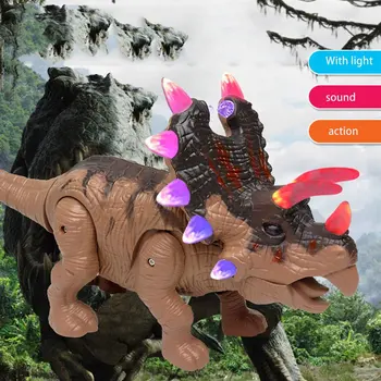 Electronic Dinosaur Triceratops Toy Light+Sound+Walking Imitated Dinosaur Children Toy Birthday Gift Surprise Gift
Electronic Dinosaur Triceratops Toy Light+Sound+Walking Imitated Dinosaur Children Toy Birthday Gift Surprise Gift