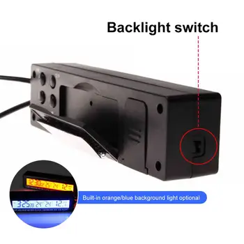 Led Vehicle Electronic Clock Internal External Dual Temperature Vehicle Voltage Alarm Display Waterproof Durable Stainless Steel
Led Vehicle Electronic Clock Internal External Dual Temperature Vehicle Voltage Alarm Display Waterproof Durable Stainless Steel