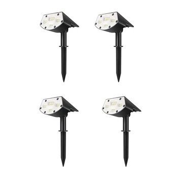 4PCS Landscape Spotlights IP67 Waterproof Powered Wall Outdoor Solar Light for Yard Garden Driveway Porch Walkway Pool
4PCS Landscape Spotlights IP67 Waterproof Powered Wall Outdoor Solar Light for Yard Garden Driveway Porch Walkway Pool