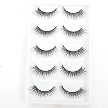 5Pairs Three-dimensional Fiber False Eyelashes Cross-Lengthening False Eyelashes Eyelash Extension Eye Patch
5Pairs Three-dimensional Fiber False Eyelashes Cross-Lengthening False Eyelashes Eyelash Extension Eye Patch