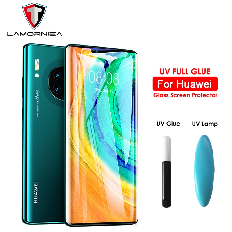 Lamorniea UV Full Glue Tempered Glass for Huawei Mate 30 Pro 5G Screen Protector 21D UV Glass Film For Huawei Mate 30 Pro RS
Lamorniea UV Full Glue Tempered Glass for Huawei Mate 30 Pro 5G Screen Protector 21D UV Glass Film For Huawei Mate 30 Pro RS