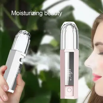 Handheld LCD Display Face Skin Moisturizing Mist Spray Water Steaming Humidifier Vaporizer Girl Oil Control Device Nano Diffuser
Handheld LCD Display Face Skin Moisturizing Mist Spray Water Steaming Humidifier Vaporizer Girl Oil Control Device Nano Diffuser
