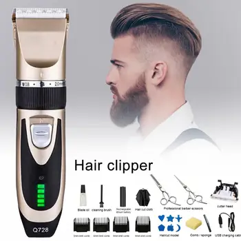 Professional Hair Trimmer Kit USB Rechargeable Hair Cut Baby Hair Clipper With Guide Comb Cleaning Brush For Children Men
Professional Hair Trimmer Kit USB Rechargeable Hair Cut Baby Hair Clipper With Guide Comb Cleaning Brush For Children Men