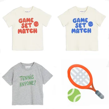 2020 Summer New Children's Short-sleeved T-shirt English Printing Summer Cotton Top
2020 Summer New Children's Short-sleeved T-shirt English Printing Summer Cotton Top