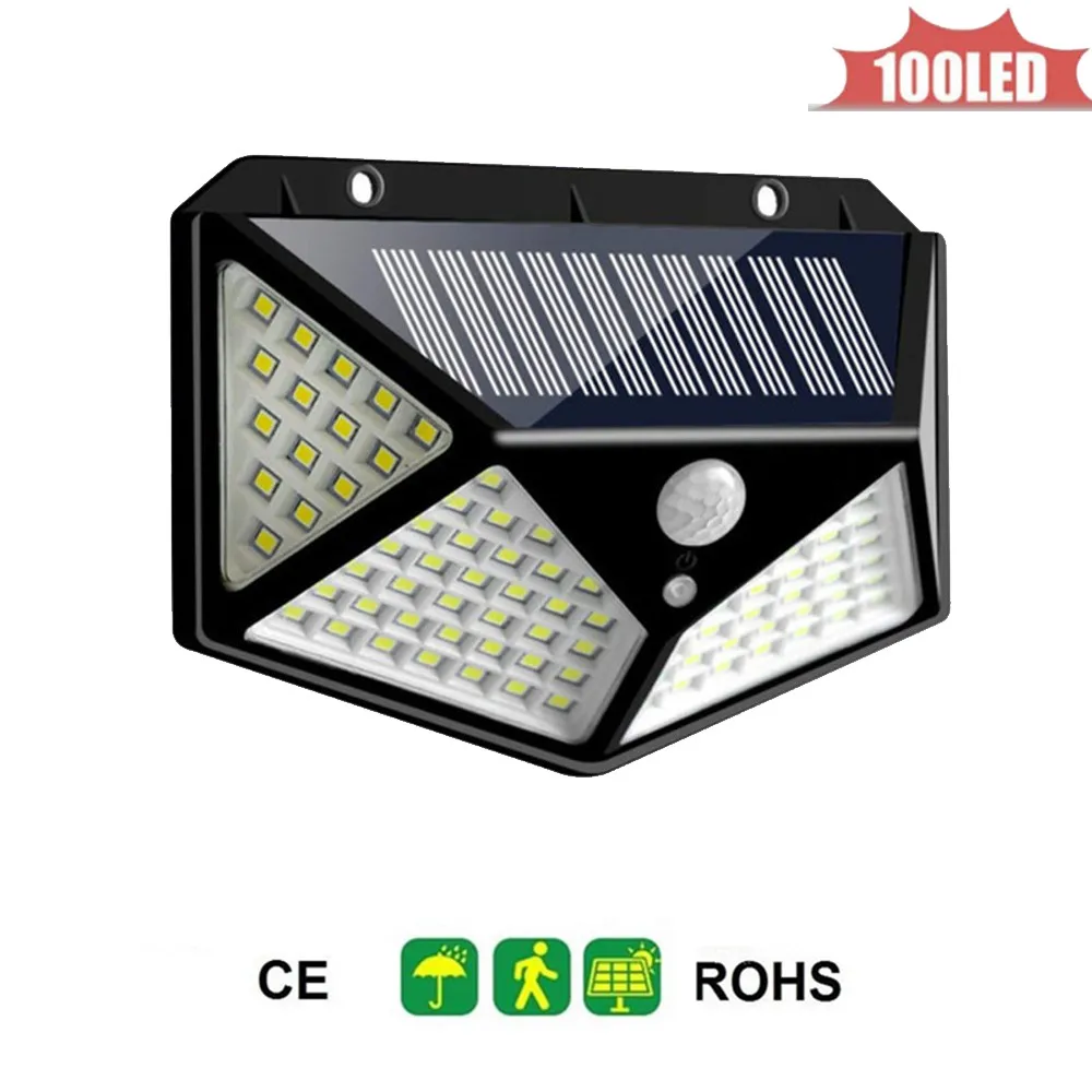 Solar Lights Outdoor 100 LED 3 Modes Motion Sensor Solar Wall Light with Remote Controller Waterproof Security Lamp for Street G
Solar Lights Outdoor 100 LED 3 Modes Motion Sensor Solar Wall Light with Remote Controller Waterproof Security Lamp for Street G