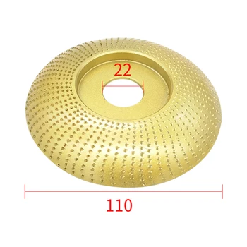 For Angle Grinder Wood Grinding Wheel Sanding Shaping Carving Disc Tool Kit