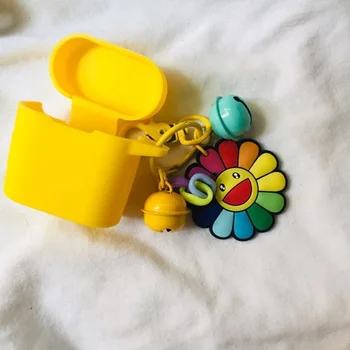 Sunflower Keyring Headset Case for Xiaomi Airdots Pro 2 / Mi Air 2 Case Fashion Cartoon Headphone Silicone Accessories Cover 
Sunflower Keyring Headset Case for Xiaomi Airdots Pro 2 / Mi Air 2 Case Fashion Cartoon Headphone Silicone Accessories Cover
